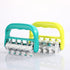 Light Green Ergonomic Body Roller Massager - Handheld Deep Tissue Tool for Muscle Relief and Fascia Release