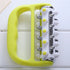 Light Green Ergonomic Body Roller Massager - Handheld Deep Tissue Tool for Muscle Relief and Fascia Release