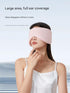 Beige Reversible All-Season Sleep Mask - Cooling & Warming with Sound Muffling Ear Covers Function