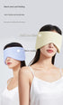 Grey Reversible All-Season Sleep Mask - Cooling & Warming with Sound Muffling Ear Covers Function