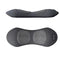 Dark Grey 3-in-1 Heated Back Stretcher with Vibration Massage & Traction Lift — Memory Foam Lumbar Support Cushion for Home Therapy and Pain Relief