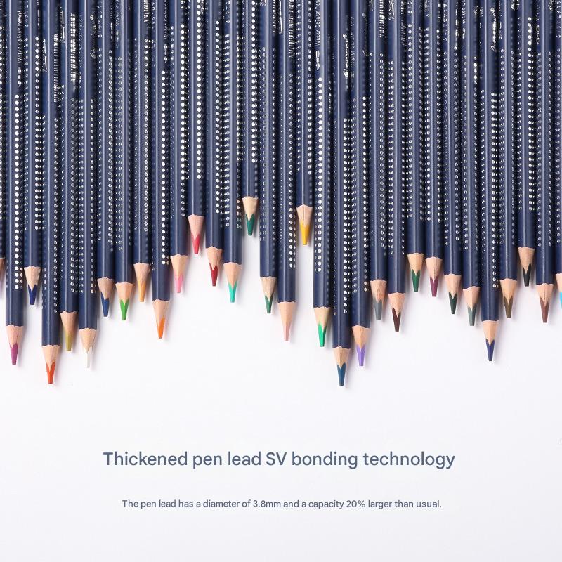 Giorgione Artist Watercolour Pencils 12-Color Set - Premium Water Soluble Colored Pencils for Art & Drawing with Tin Case