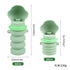 Brown Portable Collapsible Pet Water Bottle for Dogs Outdoor Travel Drinking Dispenser Silicone Pet Water Cup