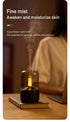 Black Creative Candleligh Aromatherapy Diffuser USB Desktop Ambient Candle Lamp Humidifier