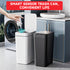 Black Smart Sensor Trash Can – Slim, Durable, and Hands-Free Waste Bin for Kitchen, Bathroom, or Living Room
