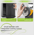 Dark Grey Compact Home Cold Drink & Ice Cream Maker – Multi-Functional Slush, Milkshake, Coffee, Cocktail & Ice Cream Machine with Auto-Clean Function (AU Plug)