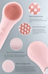 Purple Multi-Functional Silicone Facial Cleansing Brush – Ultrasonic & Heat Infusion Beauty Device