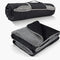 Black and Grey 3-Layer Waterproof Outdoor Blanket – Portable, All-Weather Picnic & Camping Mat with Storage Pocket