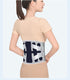 Size XXL Grey Wide Breathable Lumbar Support Belt  – Adjustable Back Brace for Pain Relief & Posture Correction