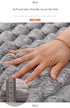 Plush Cobblestone Memory Foam Bath Mat - Super Absorbent, Non-Slip & Machine Washable(Beige 50*80㎝)