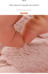 Plush Cobblestone Memory Foam Bath Mat - Super Absorbent, Non-Slip & Machine Washable(Pink 50*80㎝)