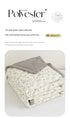 Lightweight Reversible Summer Quilt - Soft, Breathable & Machine Washable Comforter(150x200cm Bichon Frise)