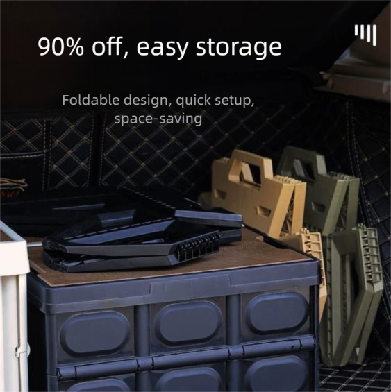 Khaki Portable Folding Stool - Compact Lightweight Plastic Step Stool for Camping, Fishing, Kids, and Home Use