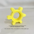 20-Pack Yellow Easy Twist Bottle Cap Opener - Ergonomic Grip for Soda & Drinks