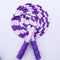 10 Pcs Purple Soft Beaded Jump Ropes, Tangle-Free Beaded Jump Rope - Adjustable Segmented Skipping Rope for Kids & Adults Fitness