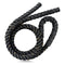 Black-gold Heavy Duty Battle Rope for Jumping (25mm) - Intense Full-Body Workout for Core Strength & Muscle Training