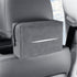 Grey 2-Pack  Luxury Faux Suede Car Tissue Box - Visor Clip & Strap for Armrest or Seat Back