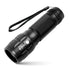 Compact Tactical LED Flashlight - Super Bright 160LM with Adjustable Zoom & Anti-Slip Grip