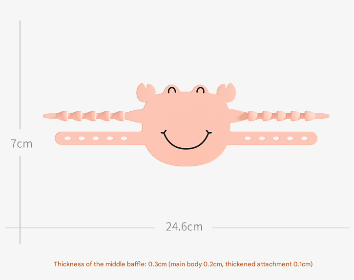 Yellow (6-Pack) Cute Crab Door Slam Stopper Set- Silicone Anti-Pinch & Quiet Latch Guard