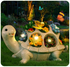 Solar Powered Succulent Turtle Figurine - Garden & Courtyard Ambient Light, Resin Craft Sculpture