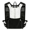 Black-white 5L Breathable Hydration Vest Pack - Sweat-Wicking Running Bag, Cross-border Cycling Backpack, Marathon Trail Travel Nylon Hiking Pack