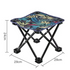 2-Pack Portable Outdoor Fishing Stool - Multi-Functional Leisure Chair for Camping, Art, Beach & More (28x28x24 cm)