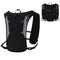 Black Lightweight Hydration Backpack with 1.5L Water Bladder Compact Cycling Running Pack for Hiking and Outdoor Sports Ideal for Australian Adventures