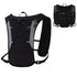 Black Lightweight Hydration Backpack with 1.5L Water Bladder Compact Cycling Running Pack for Hiking and Outdoor Sports Ideal for Australian Adventures