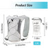 Grey Lightweight Hydration Backpack with 1.5L Water Bladder Compact Cycling Running Pack for Hiking and Outdoor Sports Ideal for Australian Adventures