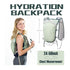 Lightweight Hydration Backpack Running Vest with Adjustable Chest Straps Breathable Trail Running Pack for Cycling and Marathons Fits 24-50 Inch Chest