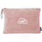 Pink 2-in-1 Premium Travel Blanket and Pillow Soft Fleece Airplane Throw 165cm x 100cm Foldable Cushion with Luggage Clip Ideal for Flights and Road Trips