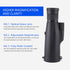 10-30X50 High Power Zoom Monocular Telescope Set with Smartphone Holder and Tripod Waterproof HD Spotting Scope for Bird Watching Camping and Concerts