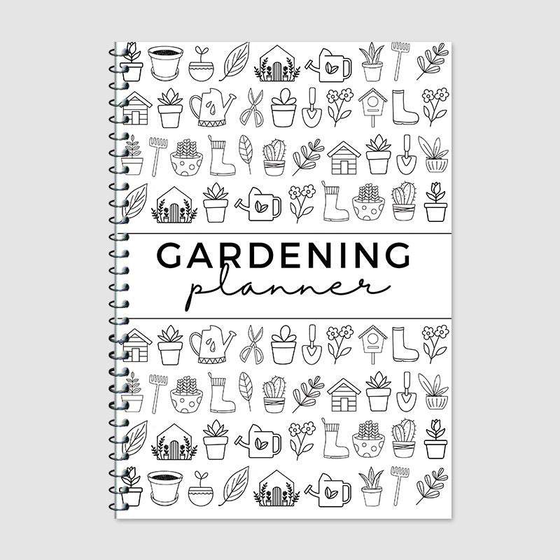 Garden Planner Journal & Plant Care Log Book with Layout Grids Watering Schedule and Budget Tracker for Indoor and Outdoor Gardening