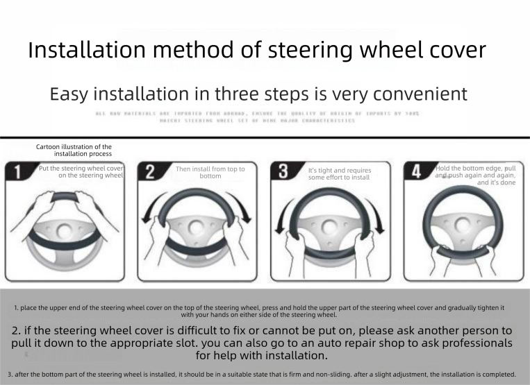 Pink-black Bling Crystal Steering Wheel Cover 38cm Universal Fit Rhinestone Car Accessories for Women - Non-Slip Diamond Protector for Standard 15 Inch Wheels