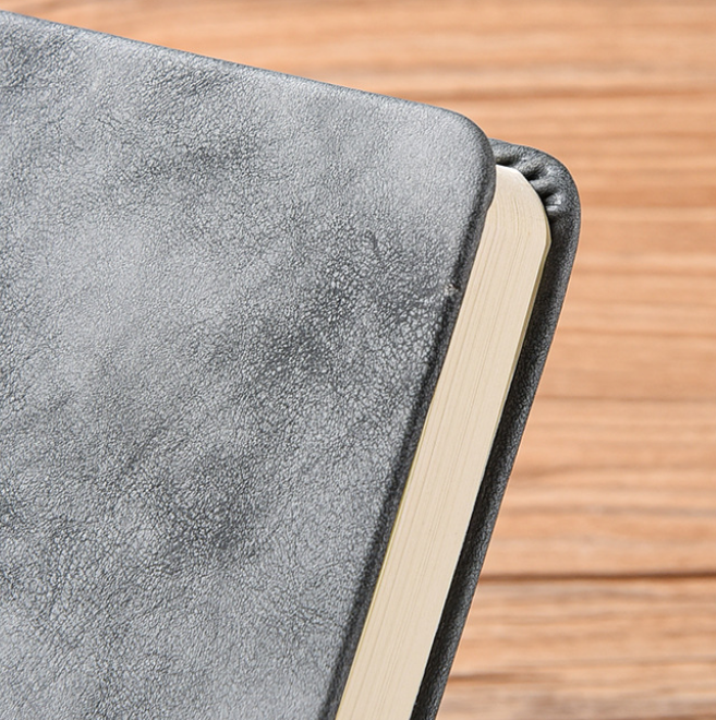 Red A5 Premium Notebook Gift Set with Pen - Red PU Leather Journal with Gold Oriental Art - 200 Pages Business Diary & Corporate Gift Box (Lotus & Crane Design)