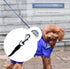 Green 3-in-1 Retractable Dog Leash with LED Flashlight and Waste Bag Dispenser 5m Nylon Lead for Dogs up to 20kg Essential Pet Walking Gear