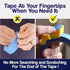 15 Pack Masking Tape Cutter Set (5 x 3 Sizes) Compact Clip-On Dispenser for 1", 1.5" & 2" Rolls Painter's Tape DIY Tool