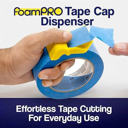 15 Pack Masking Tape Cutter Set (5 x 3 Sizes) Compact Clip-On Dispenser for 1