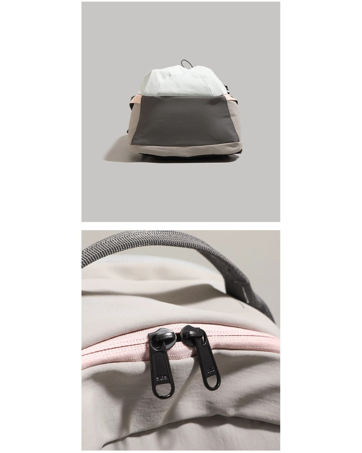 Khaki Minimalist Laptop Backpack Large Capacity 43cm for Men and Women - Unisex Casual School Bag for Uni and Work