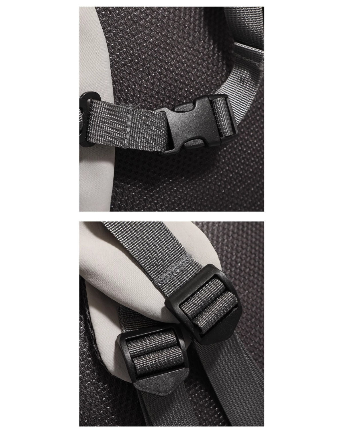 Khaki Minimalist Laptop Backpack Large Capacity 43cm for Men and Women - Unisex Casual School Bag for Uni and Work