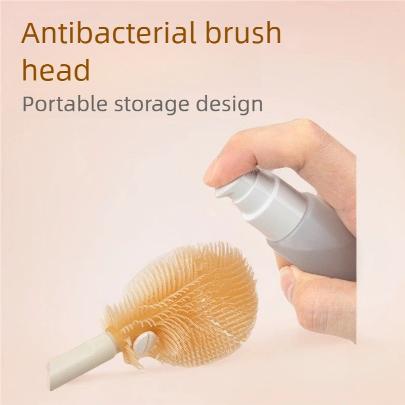 2pc*Effortless & Hygienic Portable Ba Bottle Cleaning Set(white)