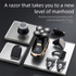 Black 5-Head Rotary Shaver - Waterproof & wireless