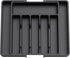 Black Adjustable Cutlery Tray (33-57cm)