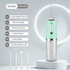Green Cordless Water Flosser, USB Rechargeable with 4 Tips