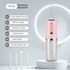 Pink Cordless Water Flosser, USB Rechargeable with 4 Tips