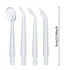 Black Cordless Water Flosser & Oral Irrigator - USB Rechargeable Portable Teeth Cleaner with 3 Modes & 4 Jet Tips