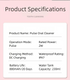 Black Cordless Water Flosser & Oral Irrigator - USB Rechargeable Portable Teeth Cleaner with 3 Modes & 4 Jet Tips