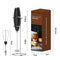 Black Battery-Powered Frother and Whisk with Stand