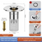 2-Pack Pop-Up Sink Stopper with Hair Catcher – Small (28-33mm) Drain Filter,Basin Drain Filter Upgrade