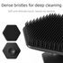 4-Pack Silicone Face Scrubber & Gentle Exfoliator – Antimicrobial Facial Cleansing, Multi-Color Brush Set